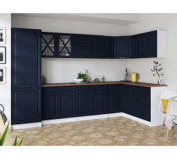 Kuchynská linka Simea tmavo modrá MAT