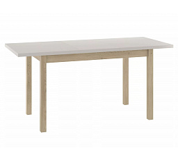 Jedálenský stôl ADAM 125 Kašmír / Dub CREMONA TORRO