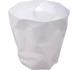 Kosz na śmieci "Papier" biały