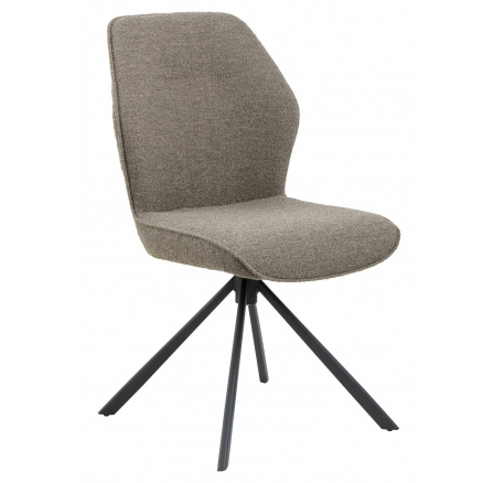 Otočné kreslo Aura Monza taupe 40