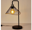 Stolná lampa Anel čierna/ratan