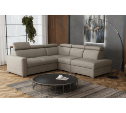 Sedacia súprava Petrit VIII pravá Aragon hnedošedá