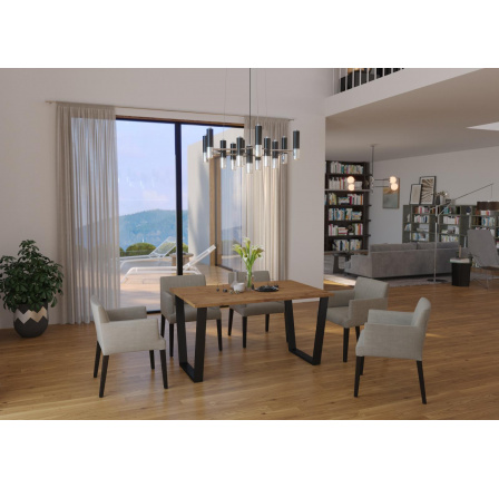 Jedálenský stôl Cyril 67x138 lancelot