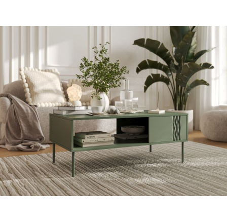 Konferenčný stolík TRESSE, zelená