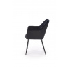 Jedálenská stolička K558, Čierna/Čierna