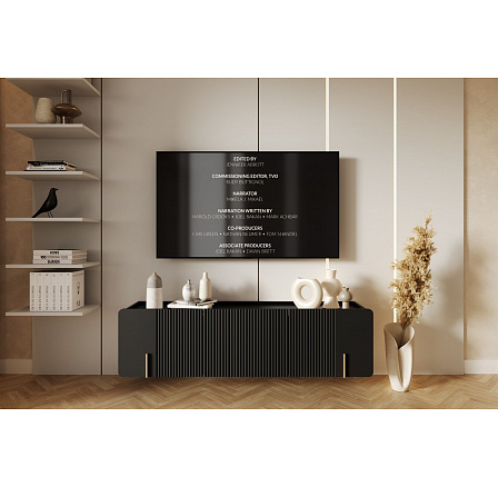 MALMI RTV 150 2D1SZ - čierna / zlatá / závesná MALMI RTV 150 2D1SZ - čierna / zlatá / závesná