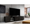 TV komoda Asha, čierny mat