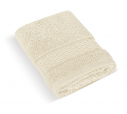 Froté uterák 50x100cm prúžok 450g béžová