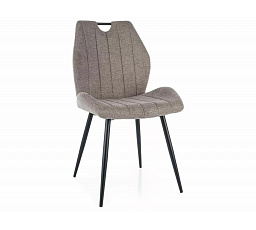 Jedálenská stolička ARCO BREGO, Béžová 34/Čierna