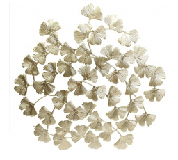 Kovová dekorácia Zlatý jinan