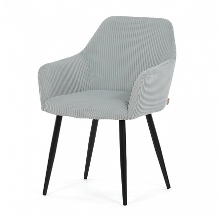 Jídelní židle, modrá, manšestrová látka, DCH-V4009 BLUE6 Jídelní židle, modrá, manšestrová látka, DCH-V4009 BLUE6