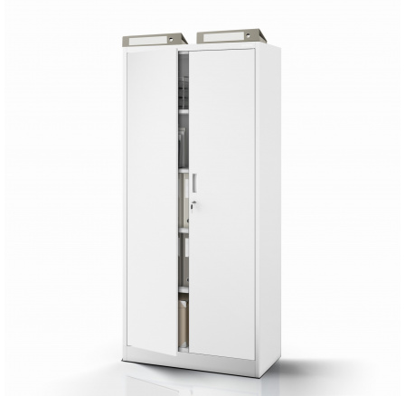 Kovová skriňa JANA Compact 1750 x 800 x 400 mm, sivá Kovová skriňa JANA Compact 1750 x 800 x 400 mm, sivá