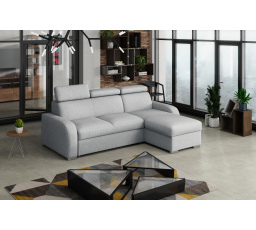 Rohová sedacia súprava Norway UNI 2F-OTO svetlosivá