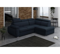 Rohová sedacia súprava Bodie IV pravá modrá