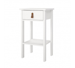 Nočný stolík REAL 684, Biela