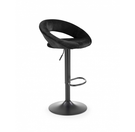 Barová stolička H102, čierna