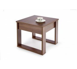 Konferenčný stolík NEA KWADRAT, tmavý orech