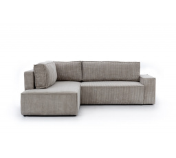 Pravostranná rohová sedačka s funkciou spania Flabio L - sivá Vogue 14
