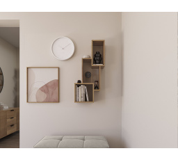 Alitty 96 Remeselná dubová polica Dub Artisan 96x46