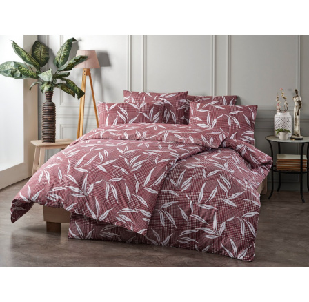 Bavlnená obliečka na vankúš Patrik red 50x70