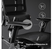 Ergonomické kancelárske herné kreslo V Master čierne