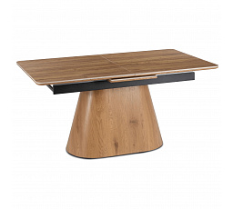Stôl LIZBONA Keramický Rozkladací 160-200 cm Dub/Dub