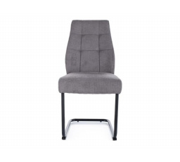 Jedálenská stolička APRIL VARDO, sivá 11/čierna