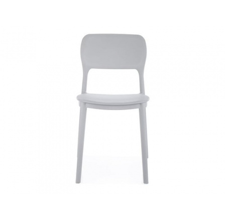 Jedálenská stolička TIMO, svetlosivá