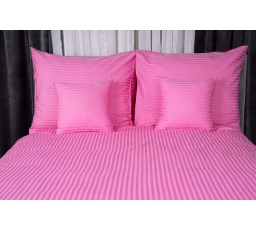 Obliečky bavlnené 100% ružové - komplet - 200 x 220