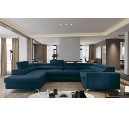 Rohová sedacia súprava v tvare U LOUIS, Nube 40 Ľavá