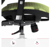 Ergonomické kancelárske herné kreslo Basic, čierno-zelená