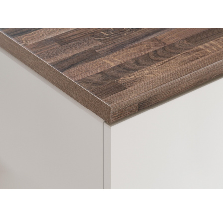 Pracovná doska 120 cm - 38mm, Porterhouse tmavý