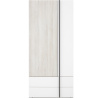 Regál REMO RM3, Dub Wilton Biela/Biela Lux/Antracit