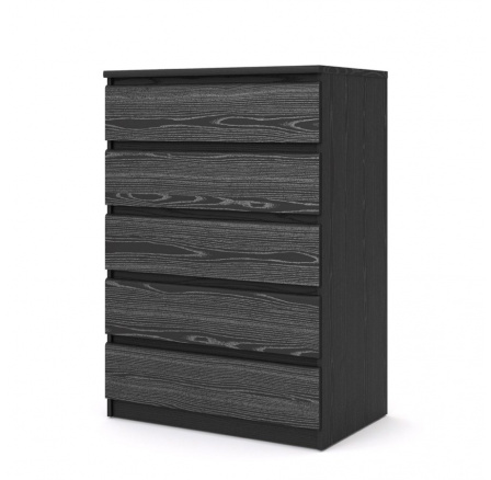Komoda SIMPLICITY 297, Woodgrain black Komoda SIMPLICITY 297, Woodgrain black