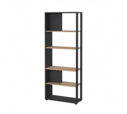 Regál SIGAL 592, Sivá/Jackson hickory