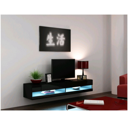 TV komoda VIGO NEW 180 - čierna