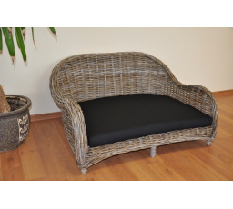 Pohovka pre psa typ 2 ratan kubu XL