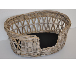 Ratanový pelech pre psov kubu veľký