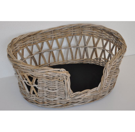 Ratanový pelech pre psov kubu veľký