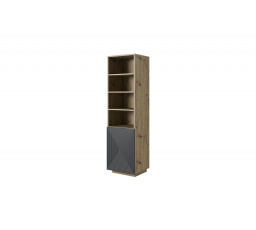 Regál Asha, artisan / rivier stone matný