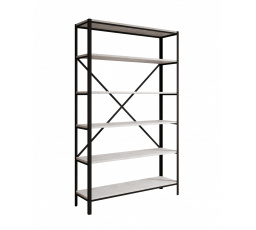 Regál Ralph Čierny+Betón