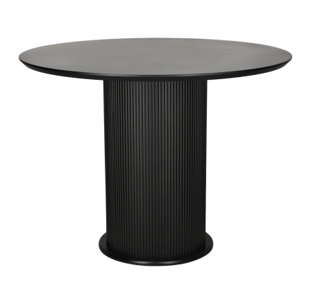 Stôl Elia 100cm okrúhly čierny