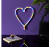 LED neónová lampa Srdce