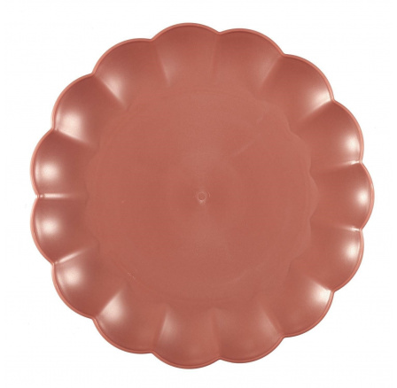 Tanier jedálenský Iris 25,5 cm ružový