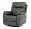 Polohovací křeslo, šedá, látka vintage, TV-4092 GREY3