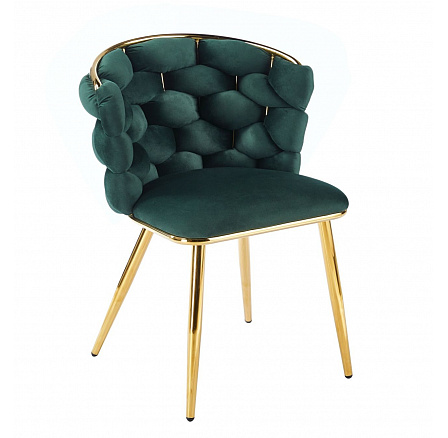 Stolička velvet zelená K47-FXJG G