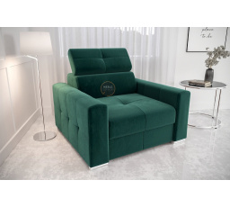 Kreslo MARGO 110 cm - zelená