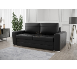 Sofa VERONA II 170 cm - čierna eko koža