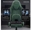 DIABLO CHAIRS Air Masážny Vankúš čierny H45*Š480*D460