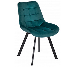 Stolička RICK Tyrkysová Zamatová